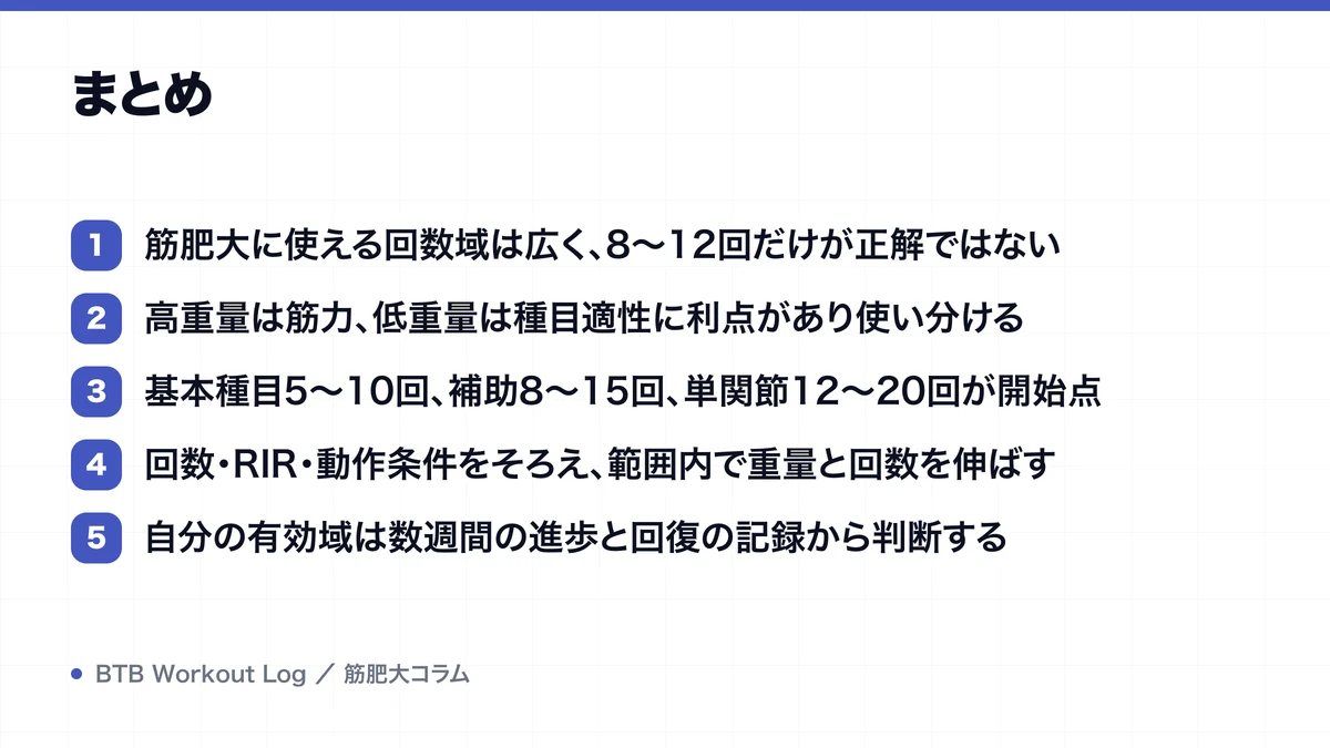 まとめを示す図解