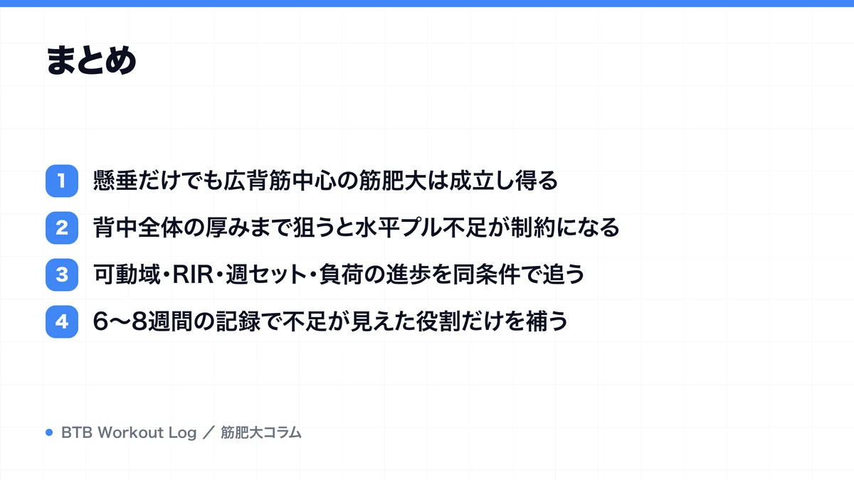 まとめを示す図解