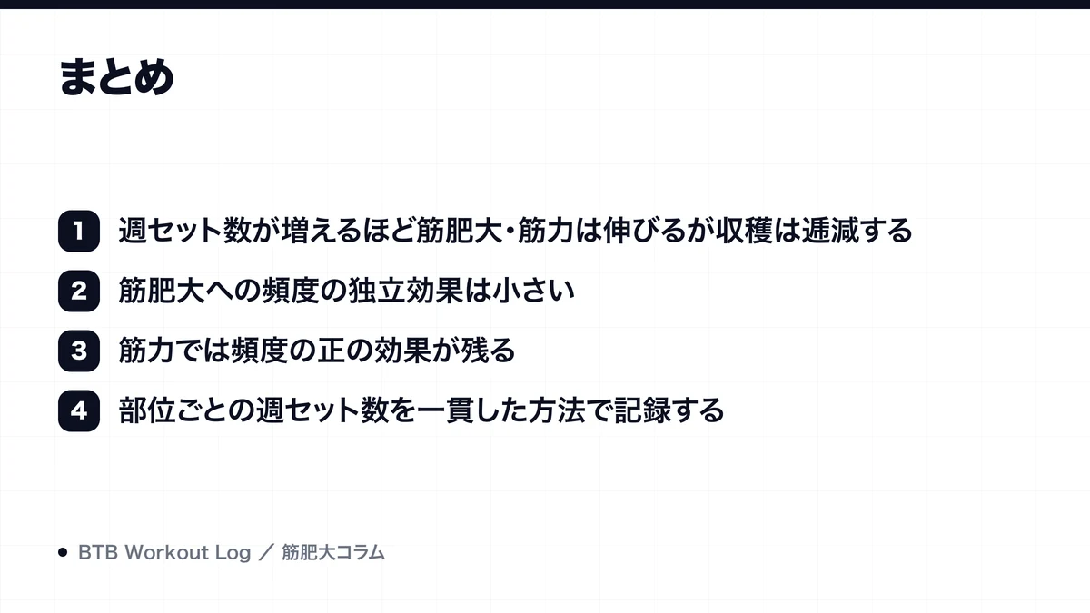 まとめを示す図解