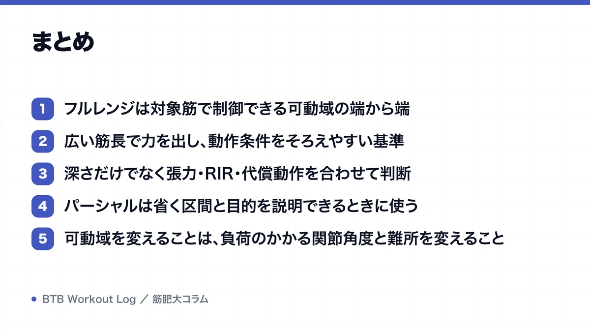 まとめを示す図解