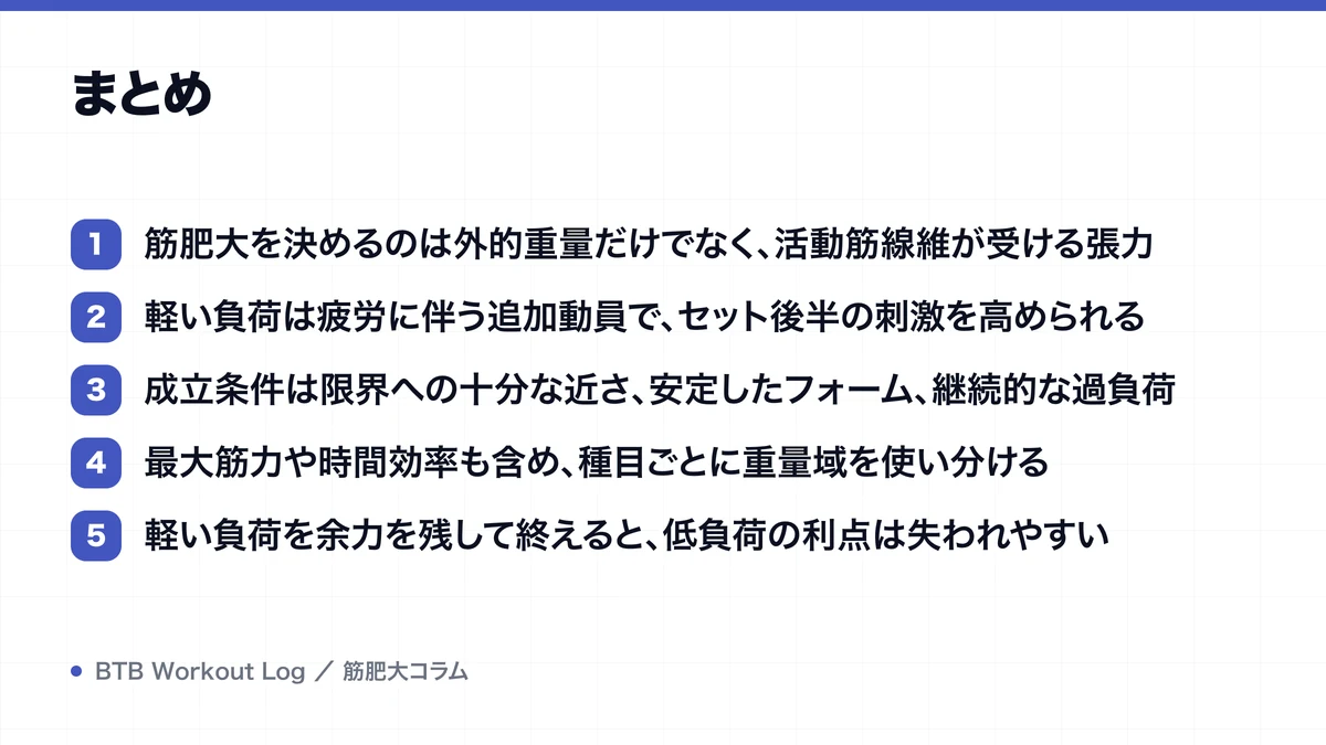 まとめを示す図解