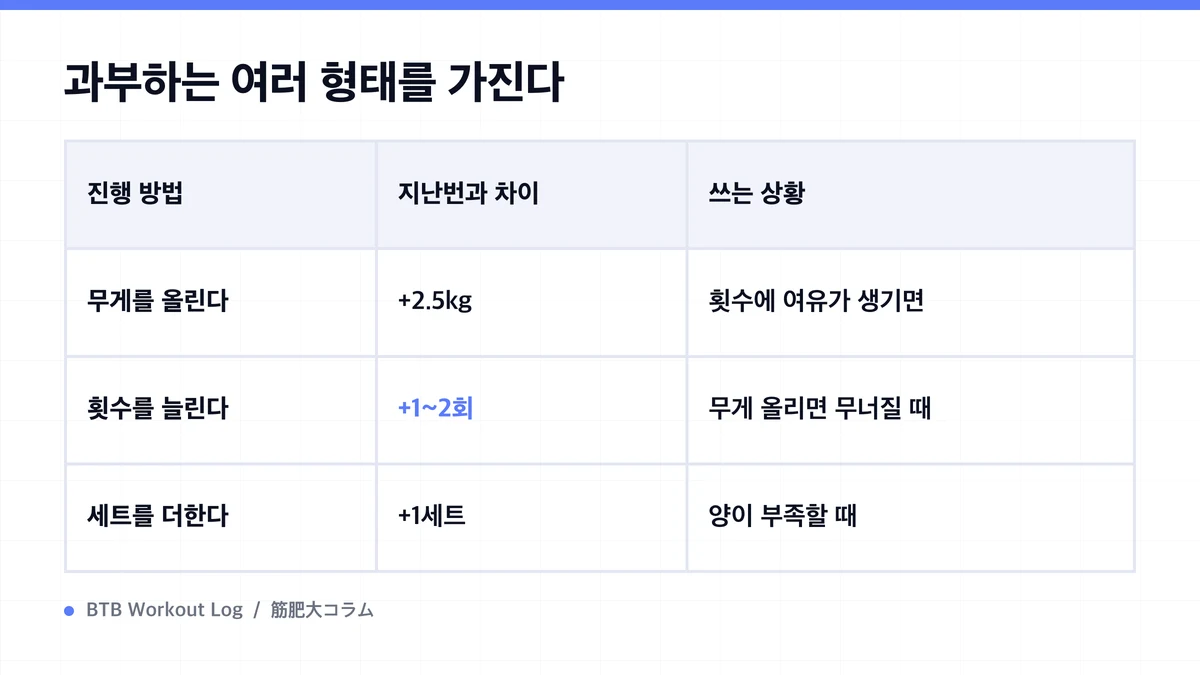 Diagram: 과부하는 여러 형태를 가진다