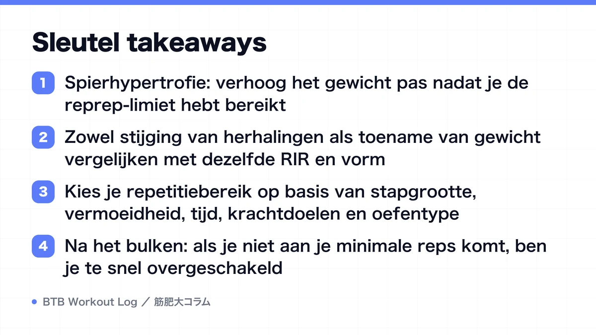 Diagram: Sleutel takeaways