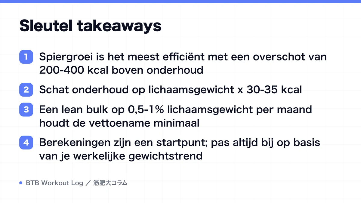 Diagram: Sleutel takeaways