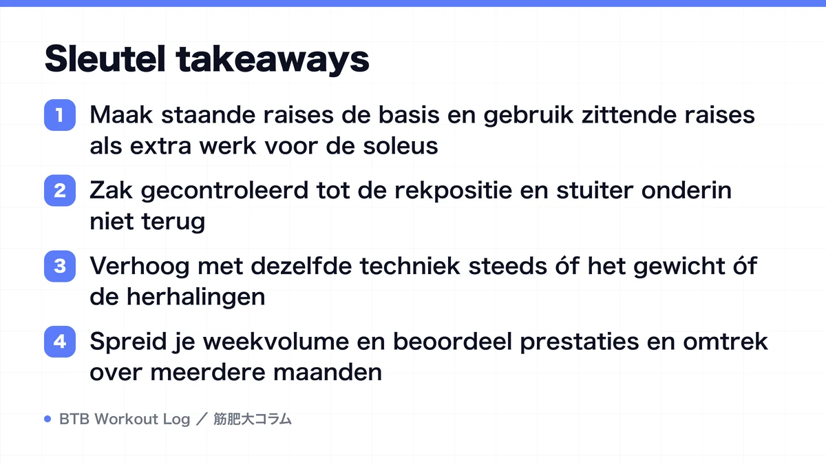 Diagram: Sleutel takeaways