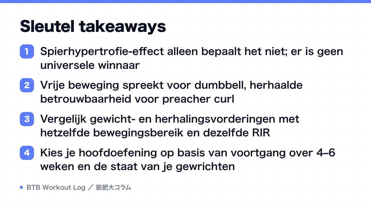 Diagram: Sleutel takeaways