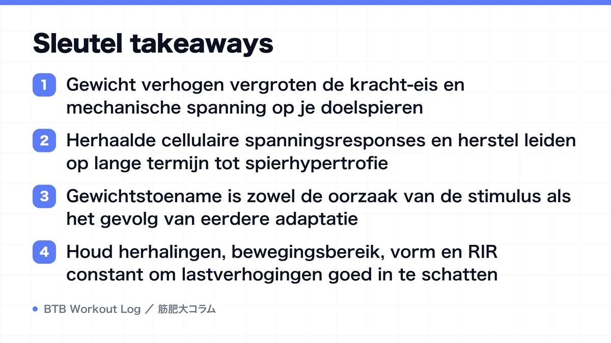 Diagram: Sleutel takeaways