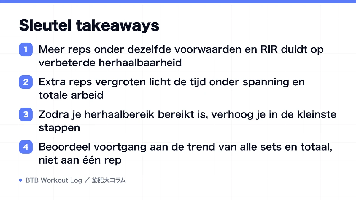 Diagram: Sleutel takeaways