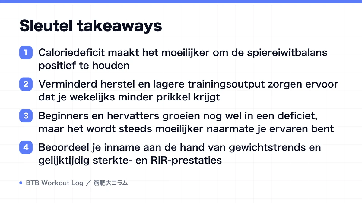 Diagram: Sleutel takeaways