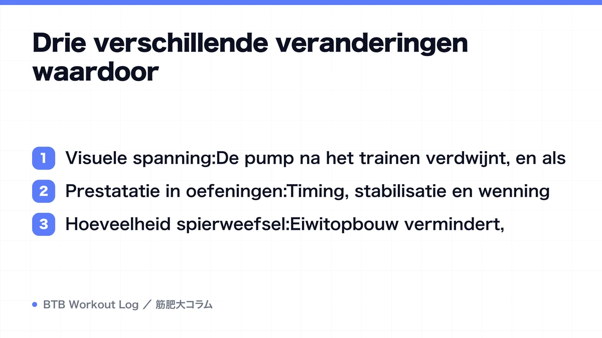 Diagram: Drie verschillende veranderingen waardoor
