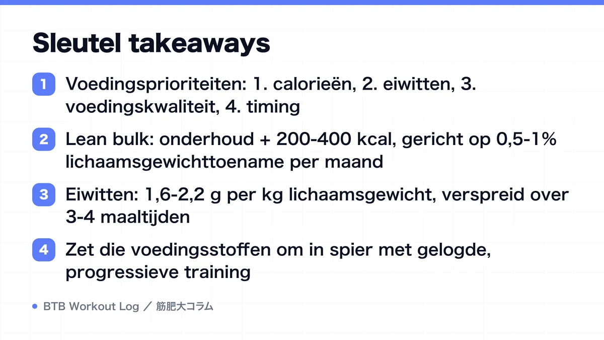 Diagram: Sleutel takeaways
