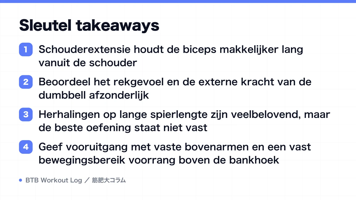 Diagram: Sleutel takeaways
