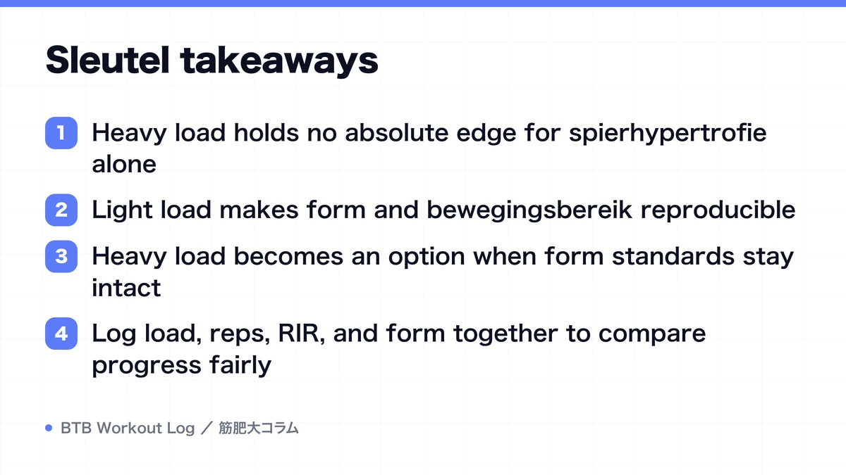 Diagram: Sleutel takeaways
