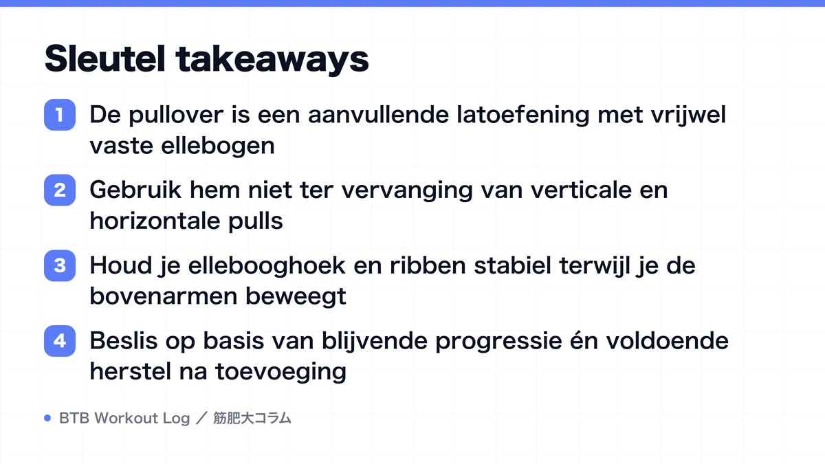 Diagram: Sleutel takeaways