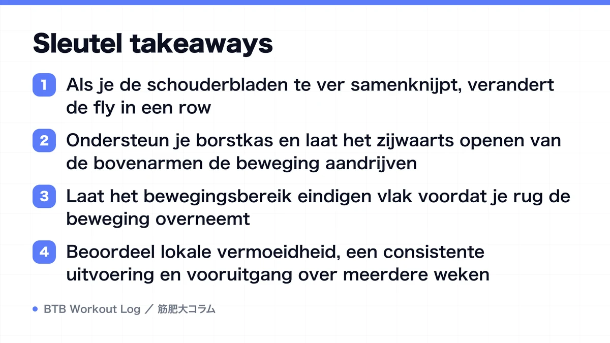 Diagram: Sleutel takeaways
