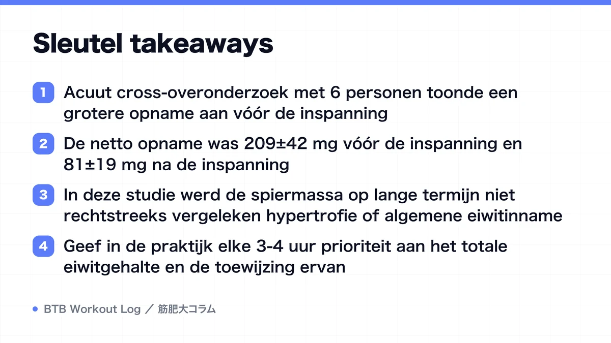 Diagram: Sleutel takeaways