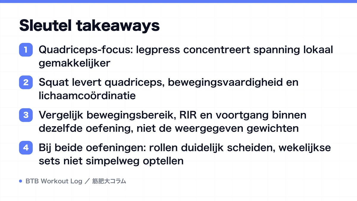 Diagram: Sleutel takeaways