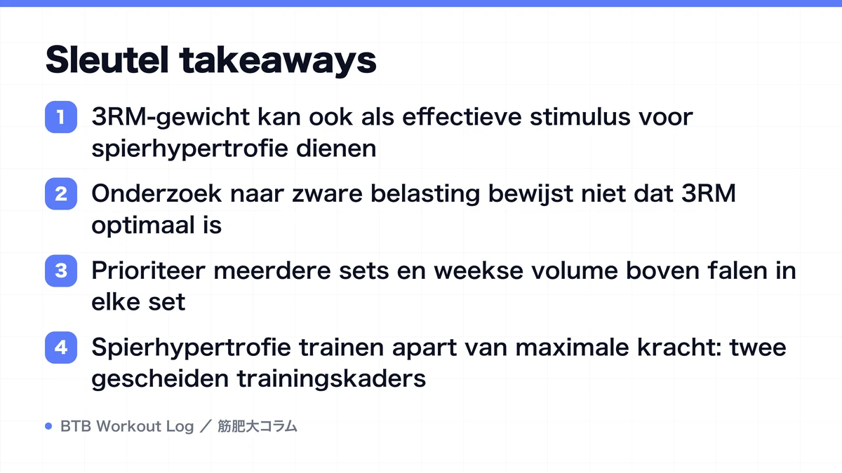 Diagram: Sleutel takeaways
