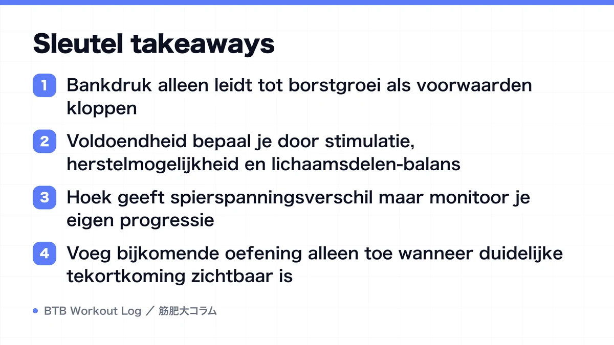 Diagram: Sleutel takeaways