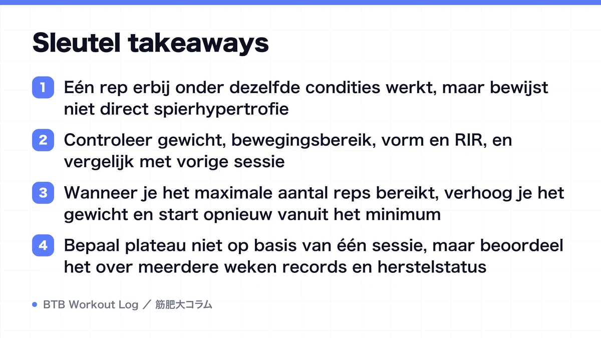 Diagram: Sleutel takeaways