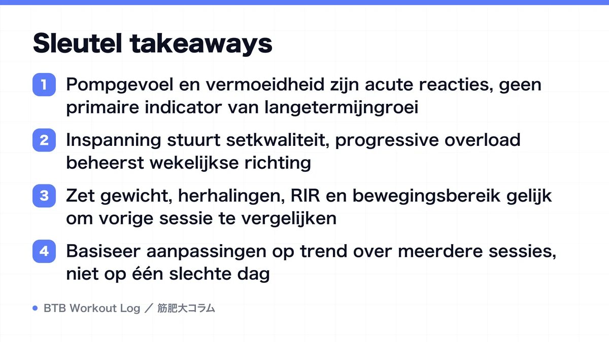 Diagram: Sleutel takeaways