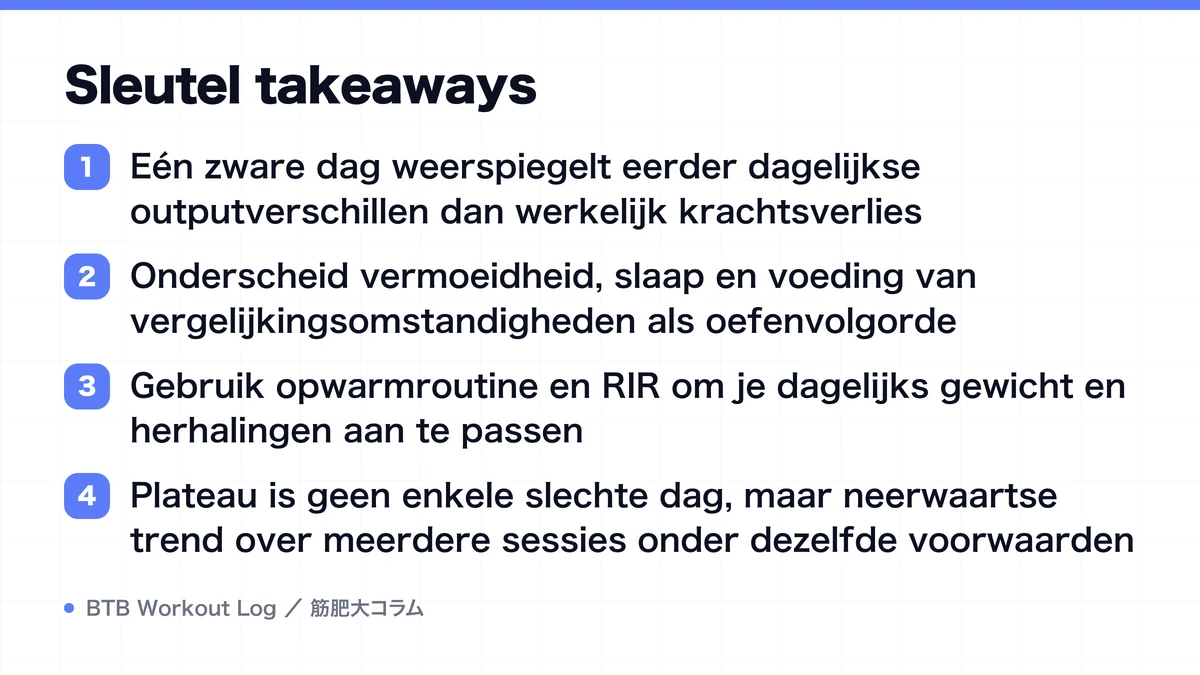 Diagram: Sleutel takeaways
