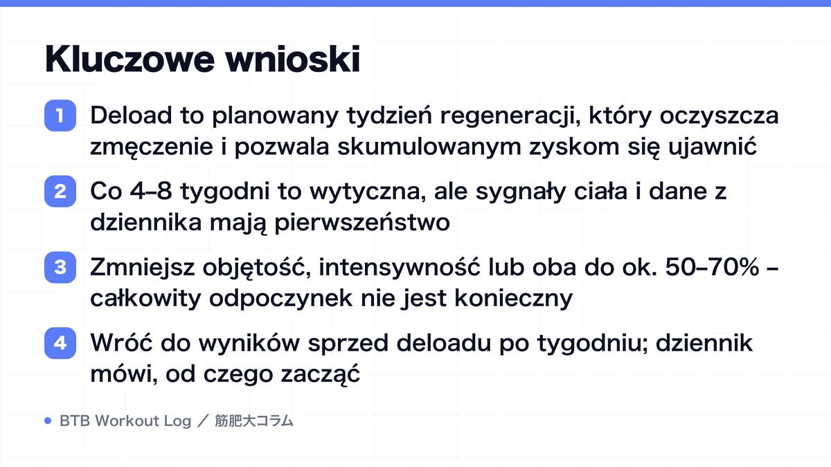Diagram: Kluczowe wnioski