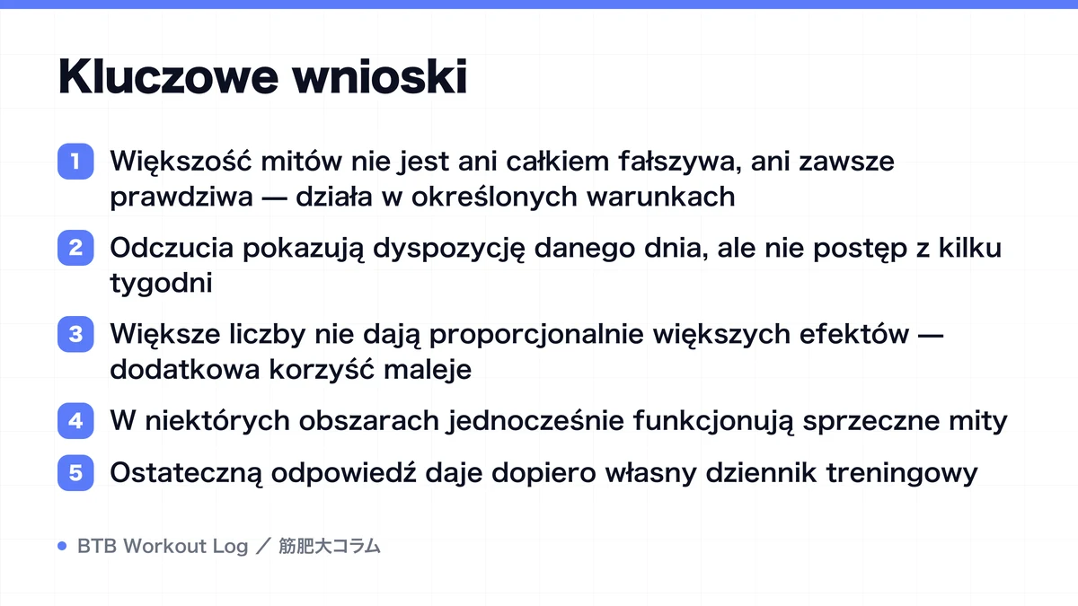 Diagram: Kluczowe wnioski