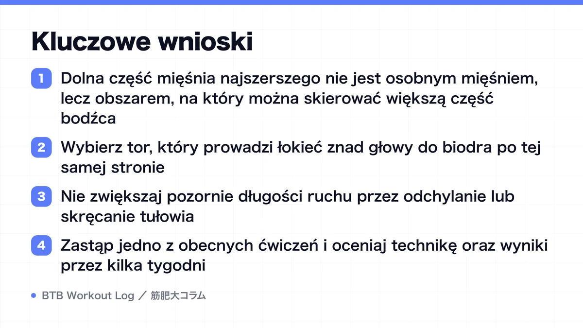 Diagram: Kluczowe wnioski