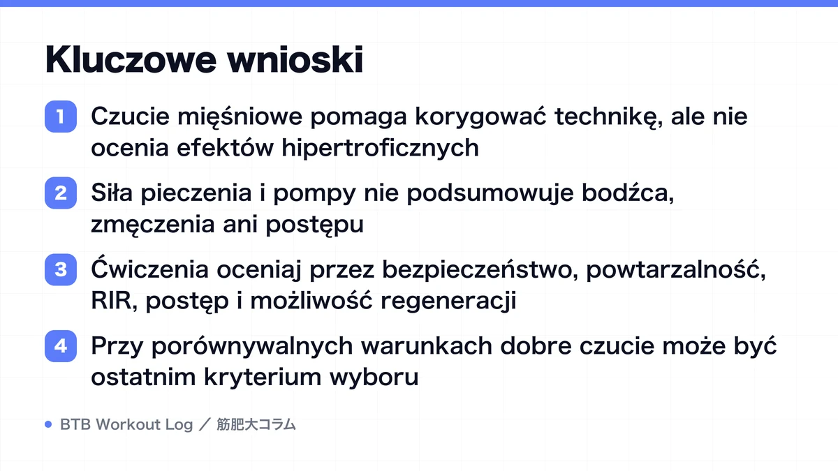 Diagram: Kluczowe wnioski