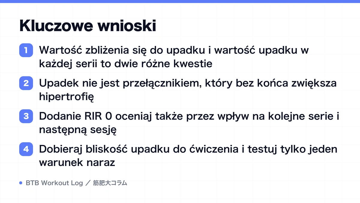 Diagram: Kluczowe wnioski