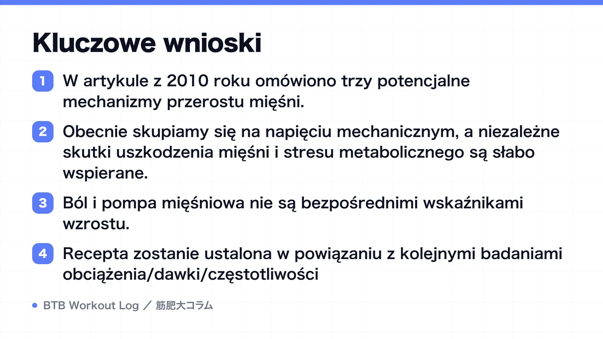 Diagram: Kluczowe wnioski