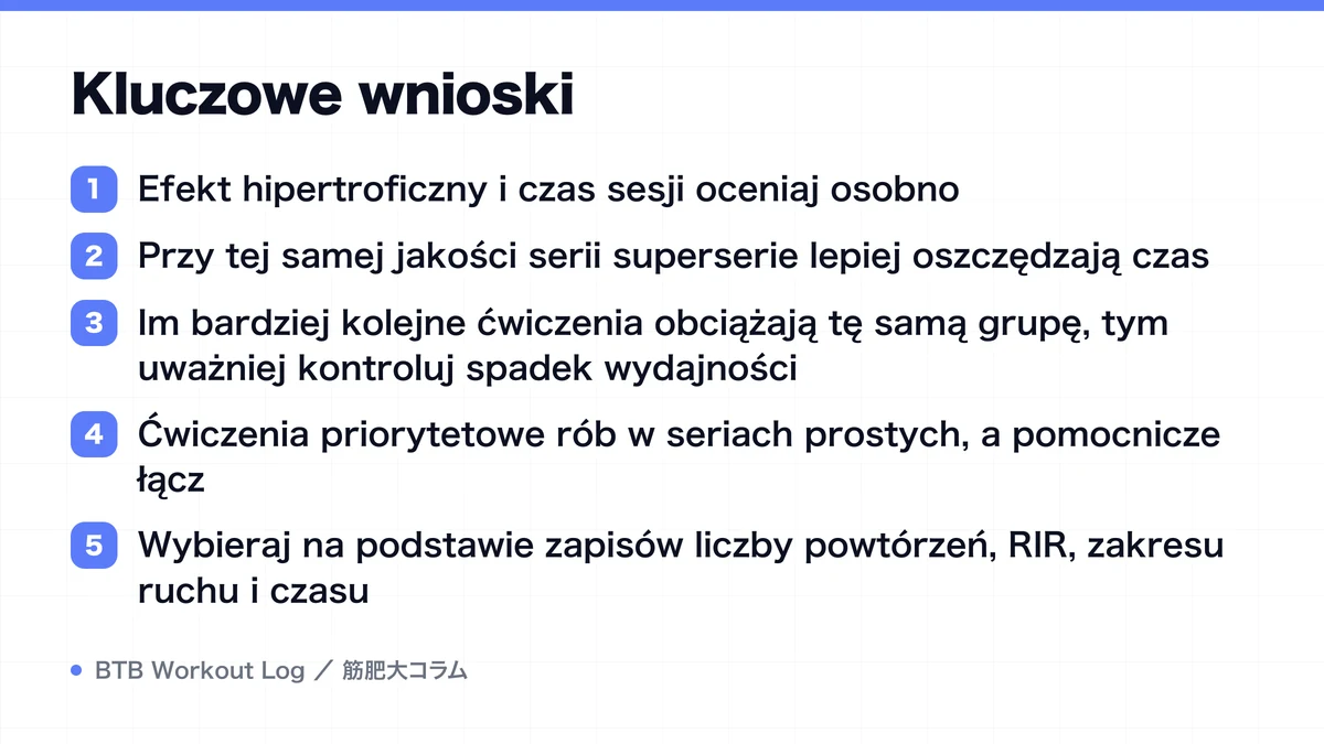 Diagram: Kluczowe wnioski