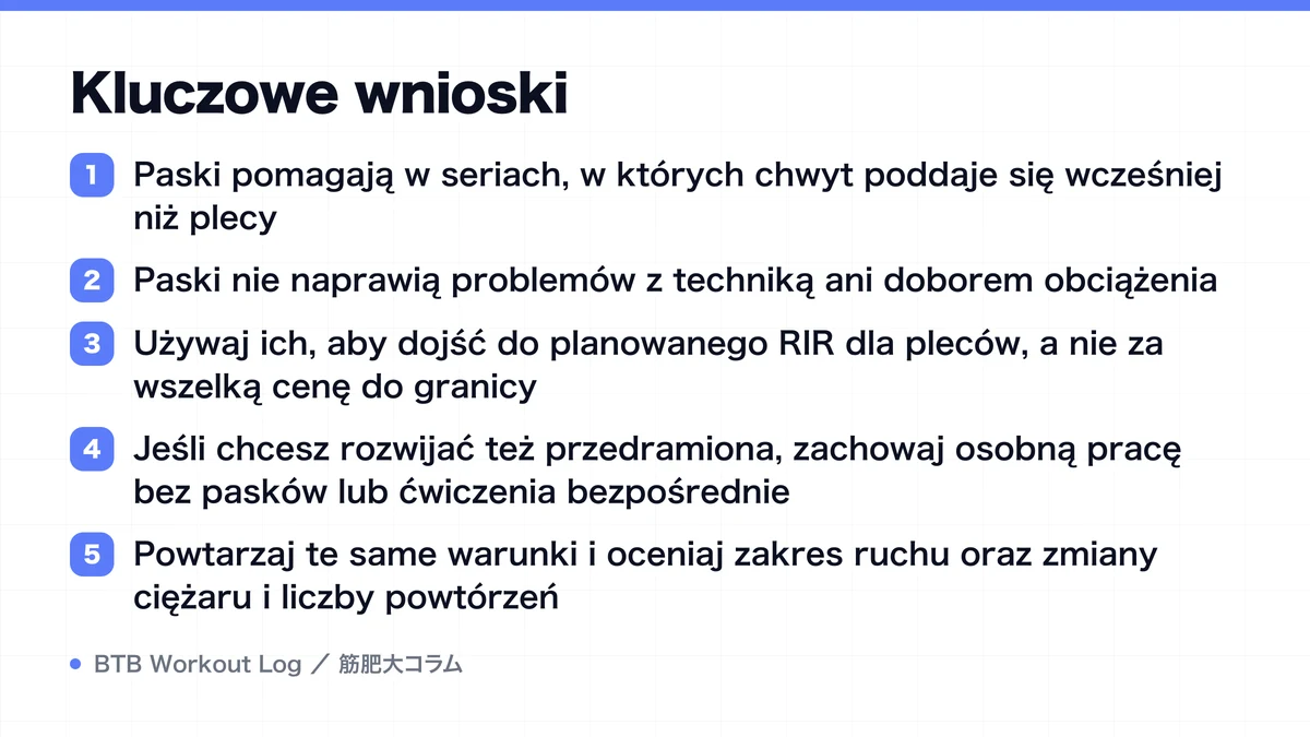 Diagram: Kluczowe wnioski