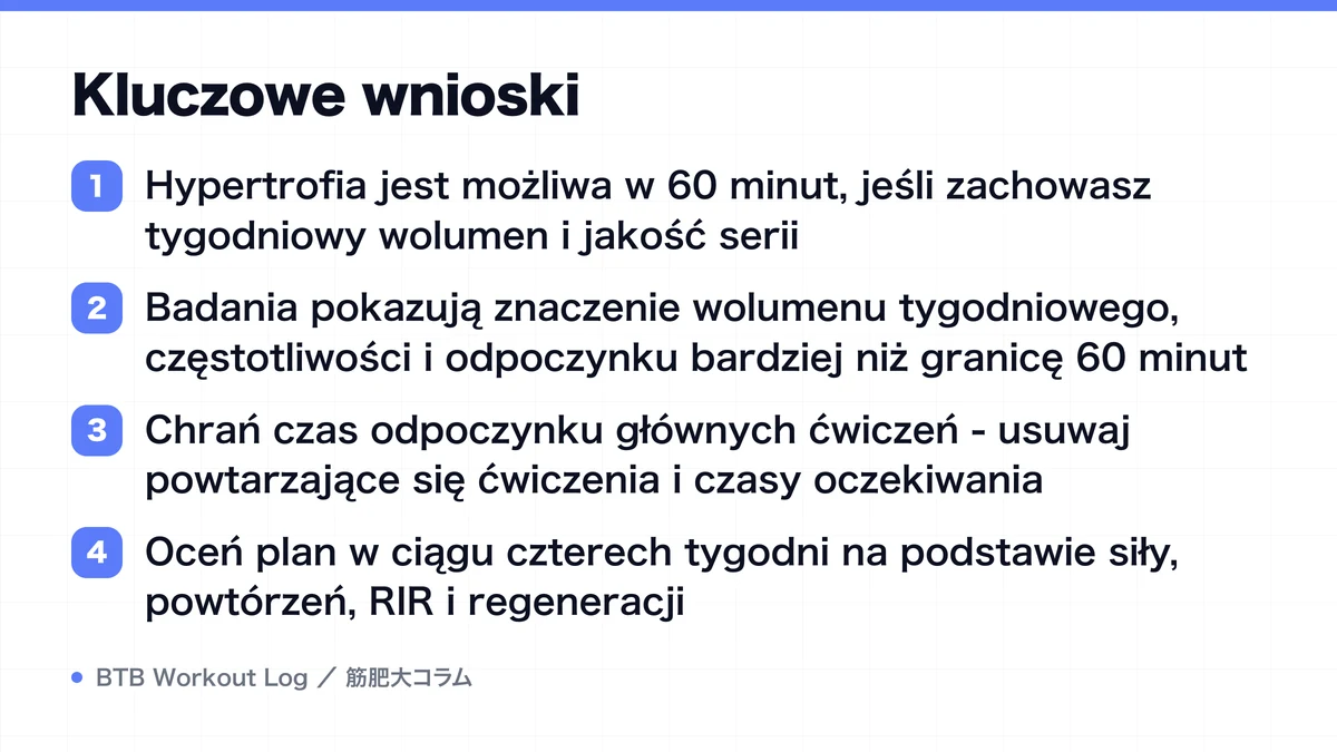 Diagram: Kluczowe wnioski