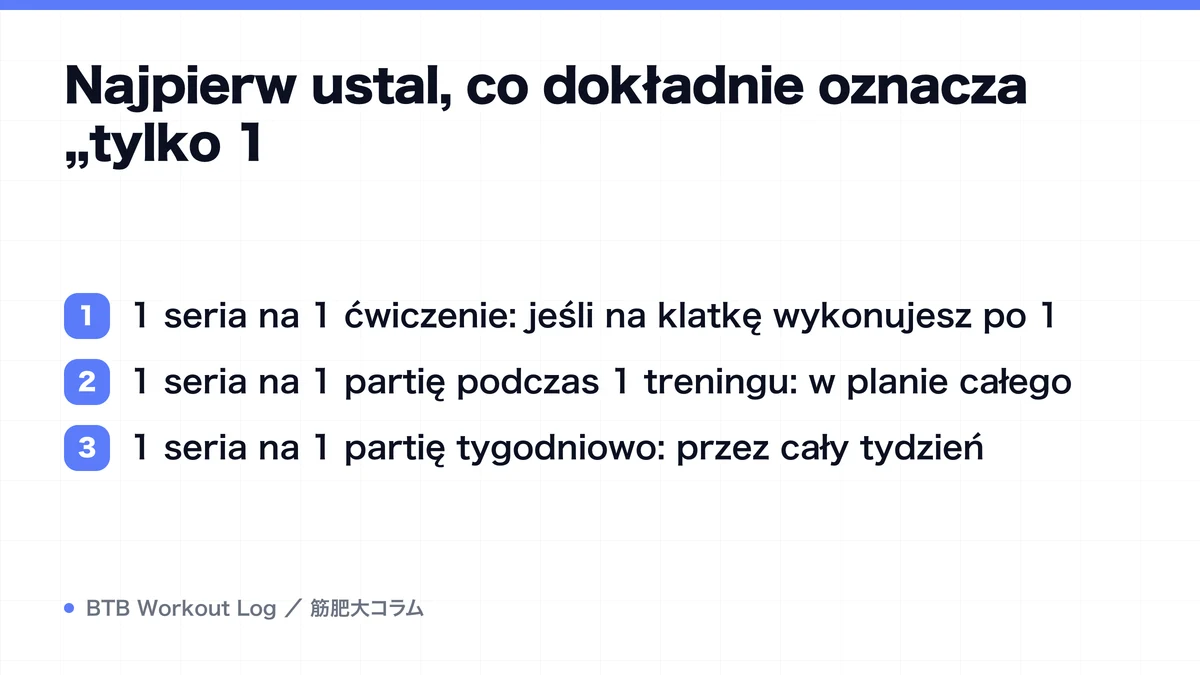 Diagram: Najpierw ustal, co dokładnie oznacza „tylko 1