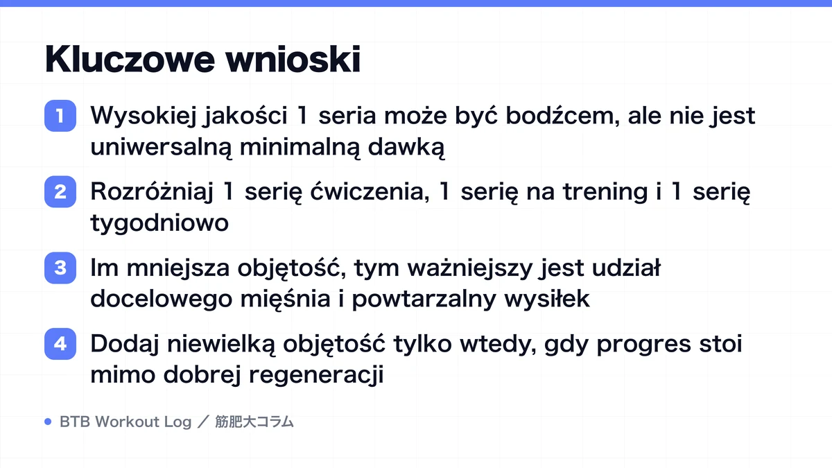 Diagram: Kluczowe wnioski