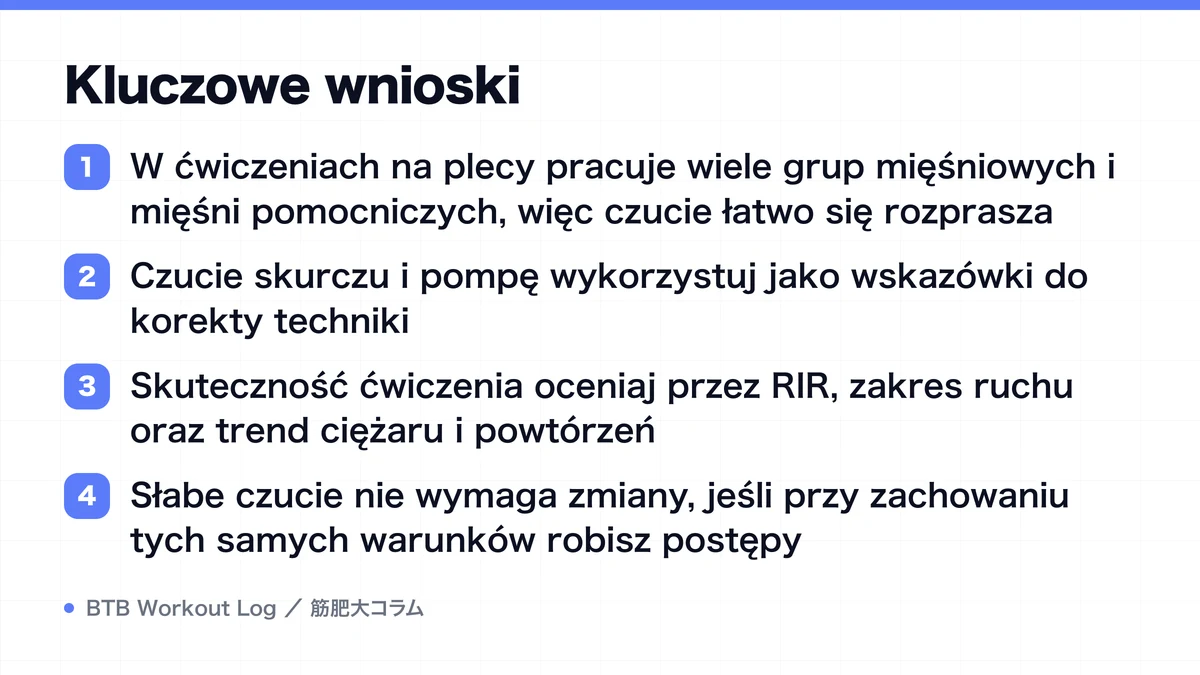 Diagram: Kluczowe wnioski