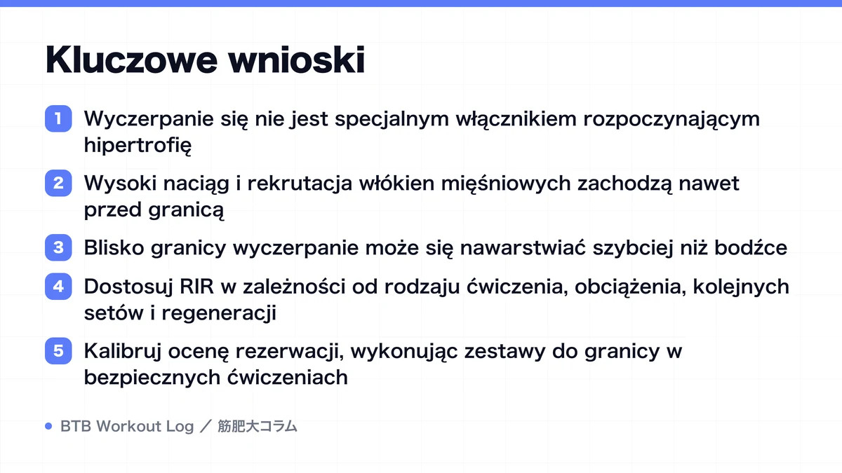 Diagram: Kluczowe wnioski
