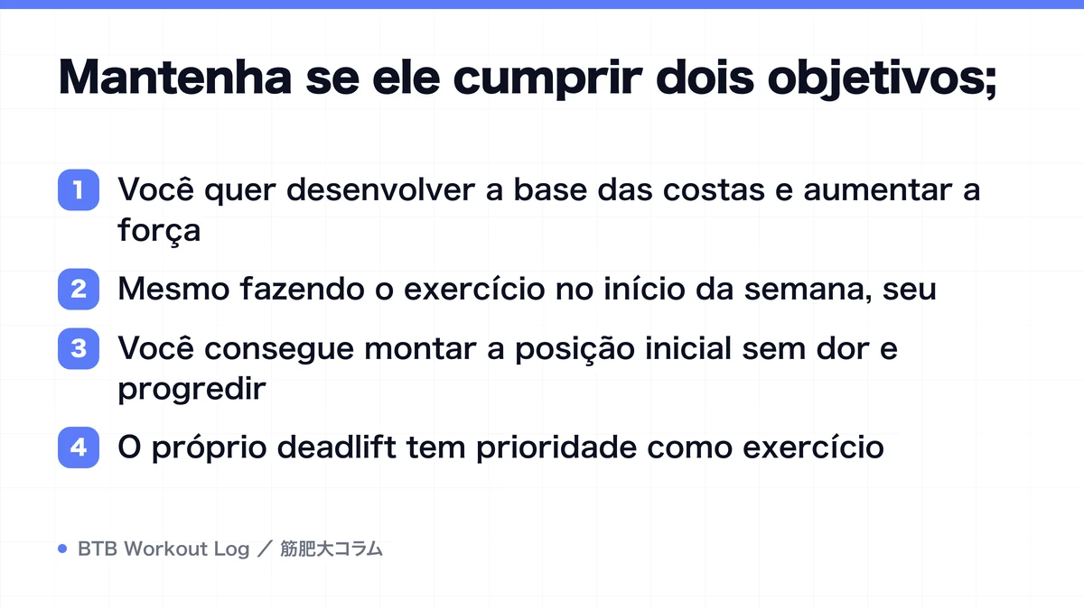 Diagram: Mantenha se ele cumprir dois objetivos;