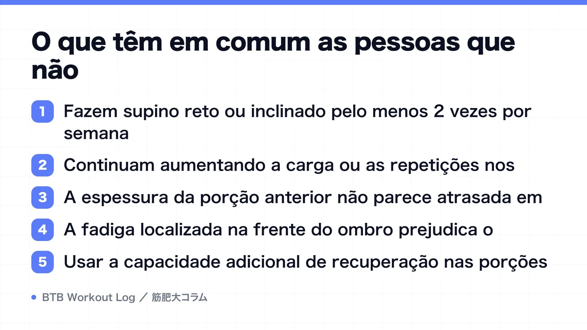 Diagram: O que têm em comum as pessoas que não