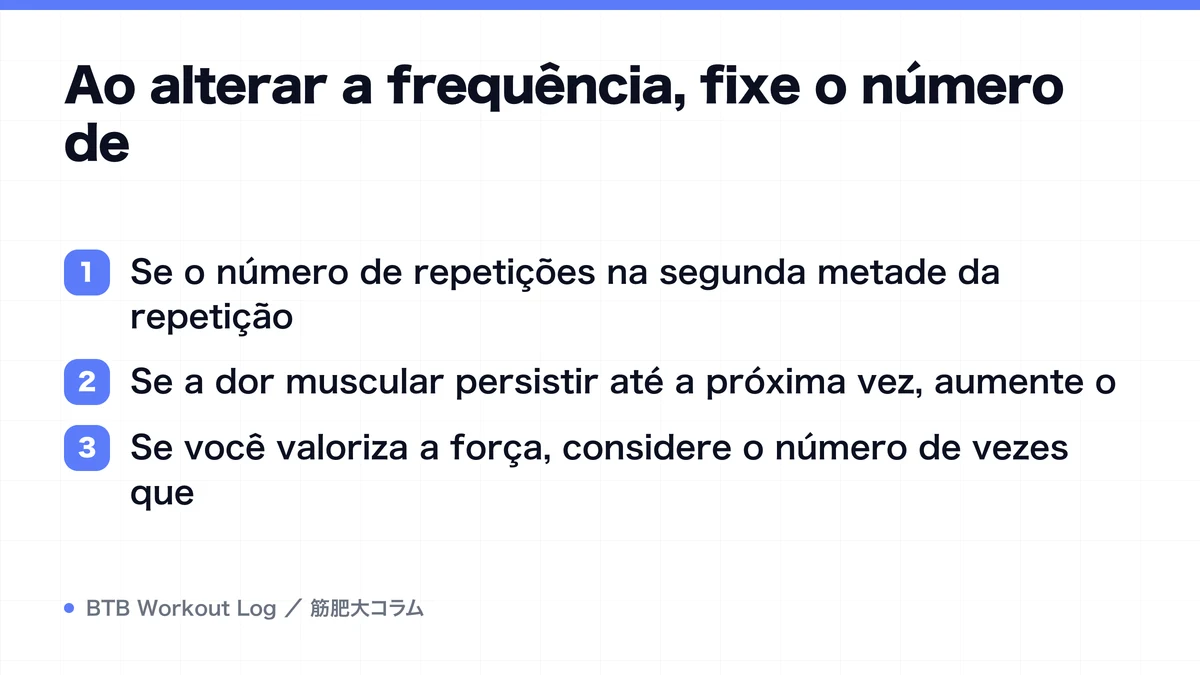 Diagram: Ao alterar a frequência, fixe o número de