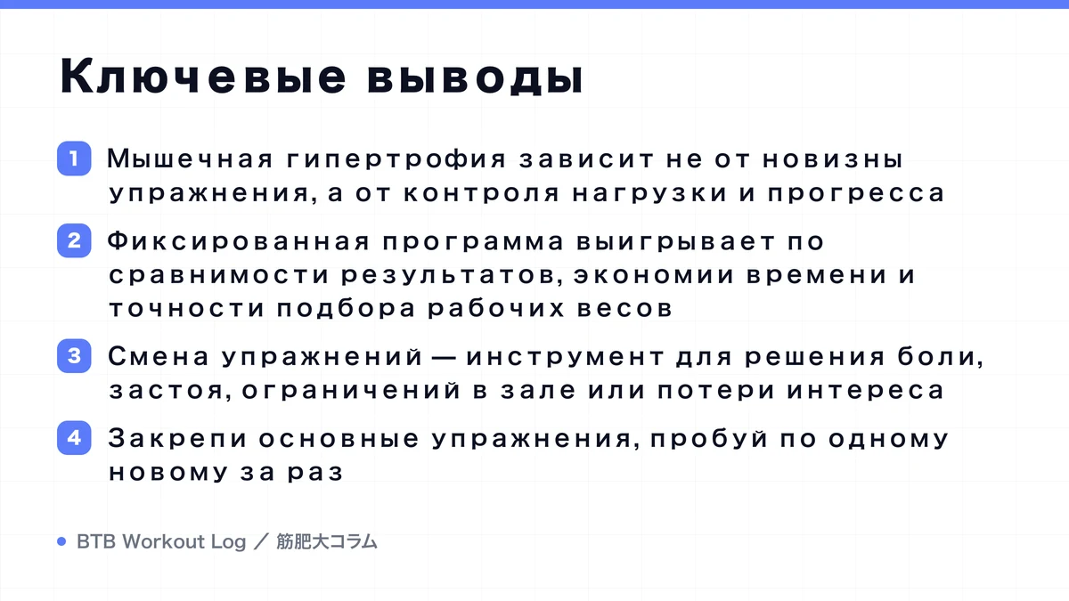 Diagram: Ключевые выводы