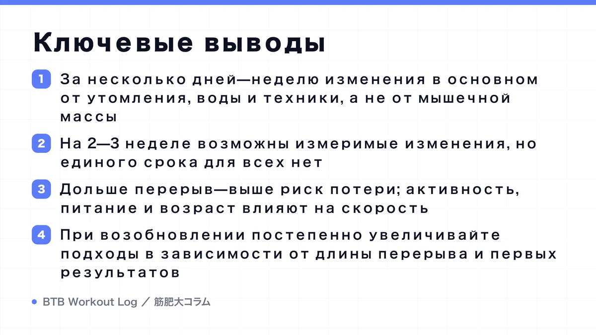Diagram: Ключевые выводы