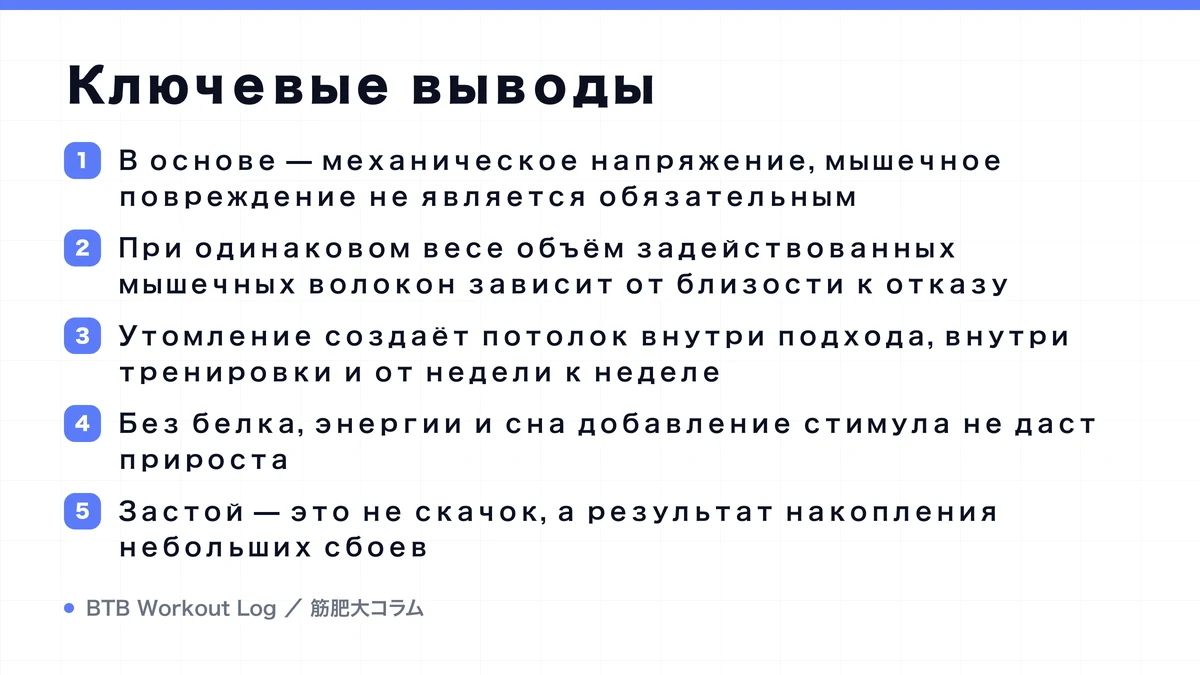 Diagram: Ключевые выводы
