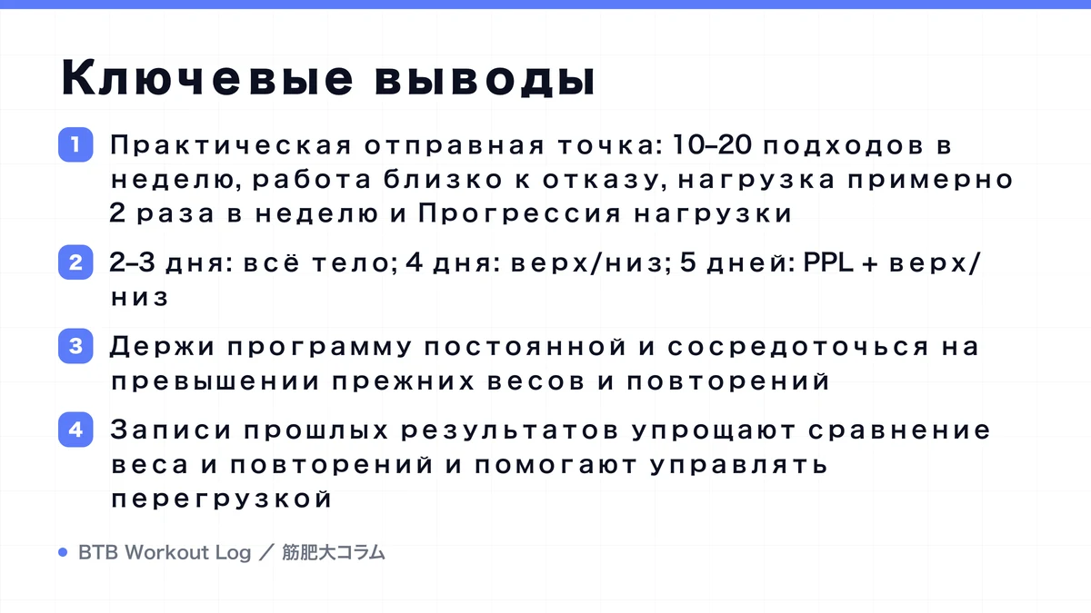 Diagram: Ключевые выводы