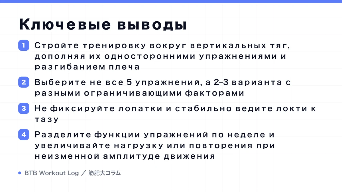 Diagram: Ключевые выводы
