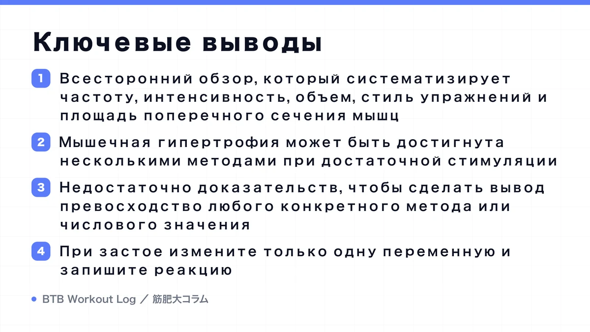 Diagram: Ключевые выводы