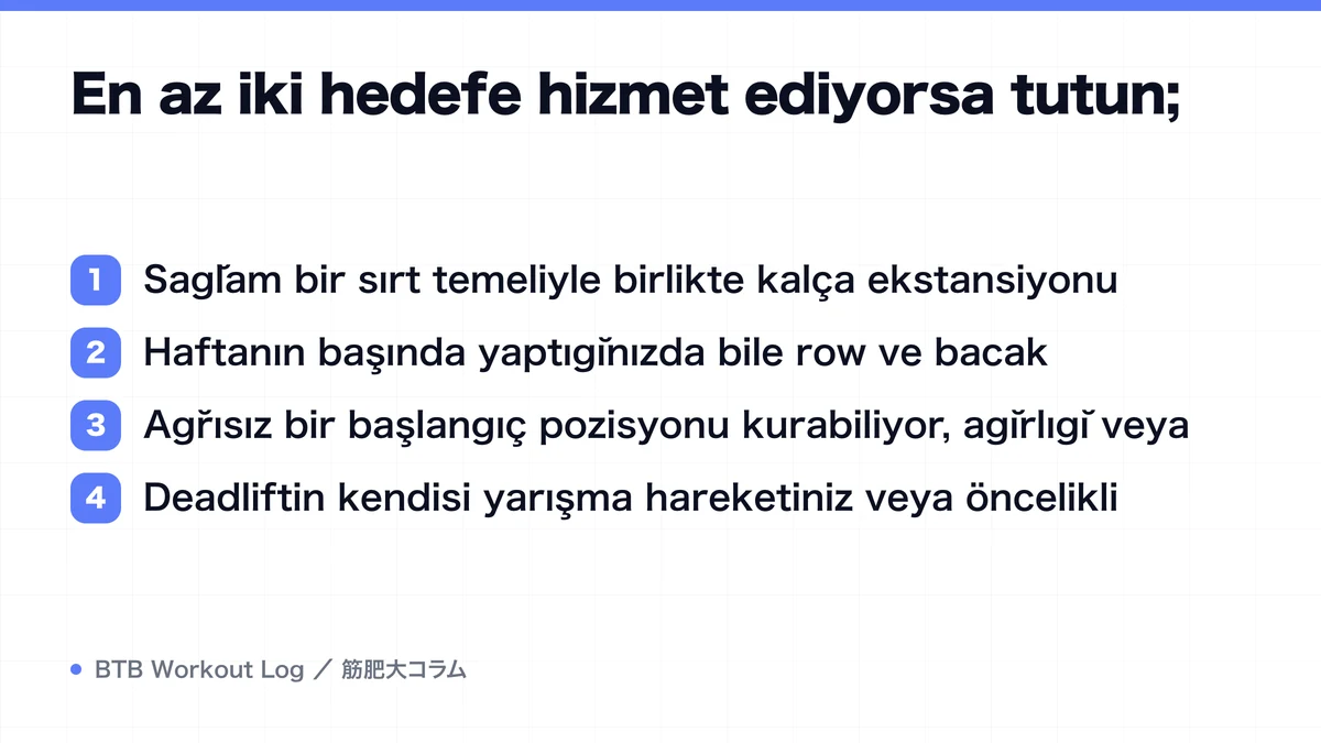 Diagram: En az iki hedefe hizmet ediyorsa tutun;