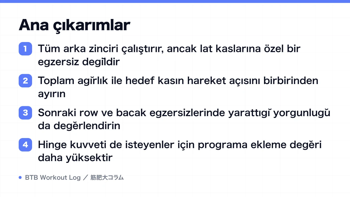 Diagram: Ana çıkarımlar